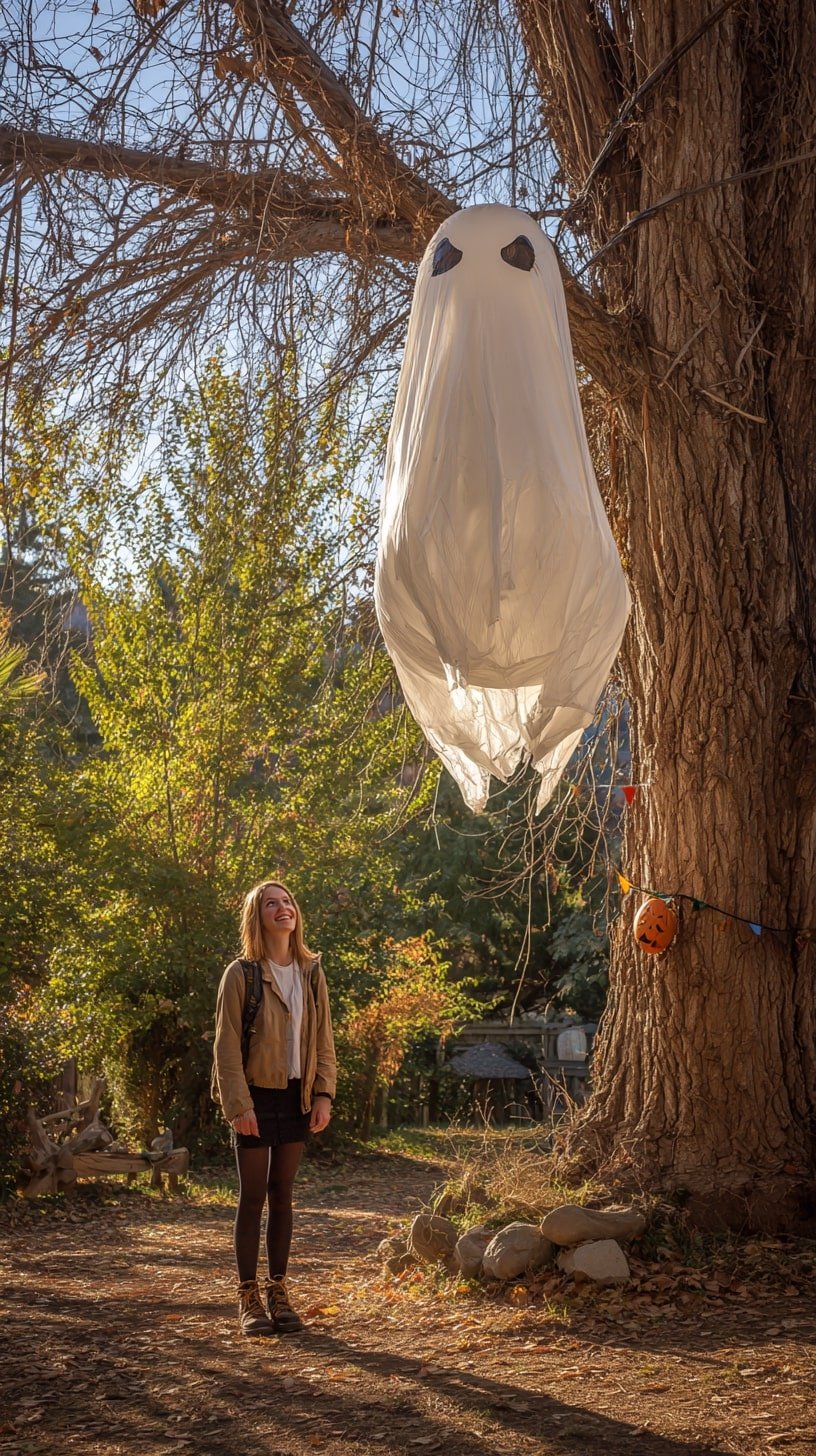 Bedsheet Ghost for Classic Lawn Fright