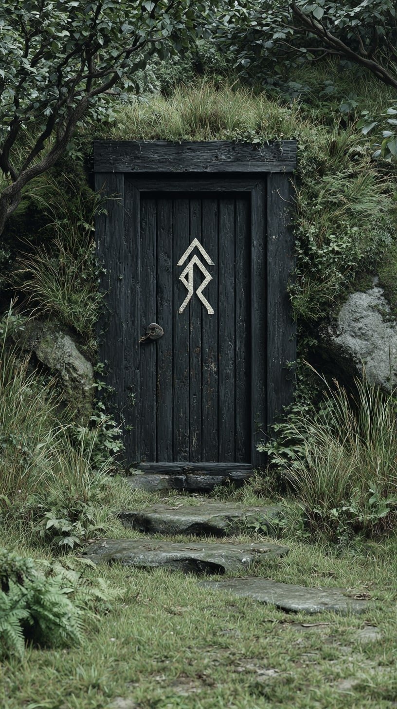 Woodland Entrance into a Grassy Hillside