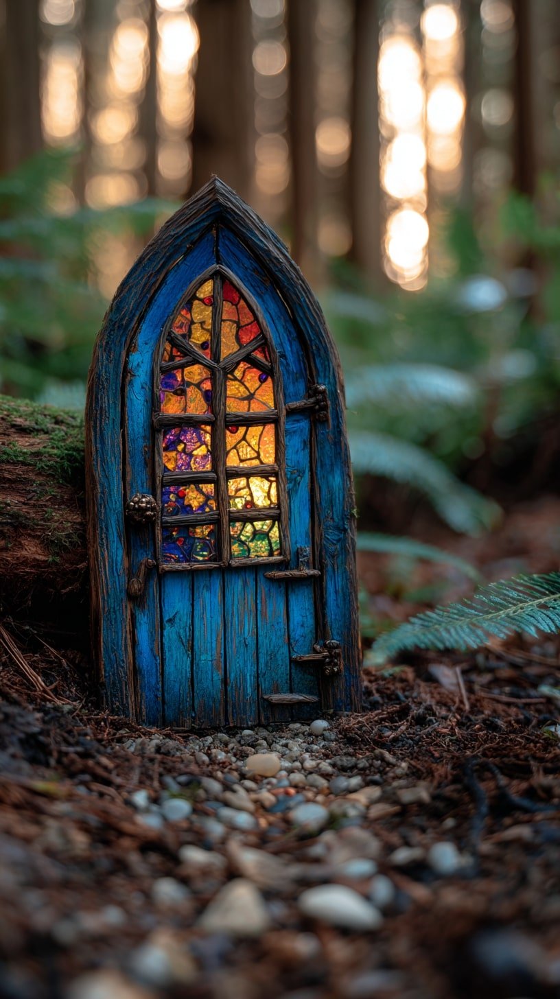 Stained Glass to Cast Woodland Light