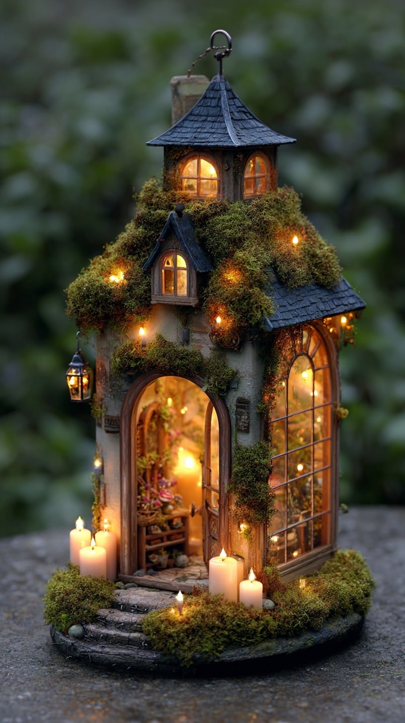 Roofline in Moss for Whimsy and Warmth