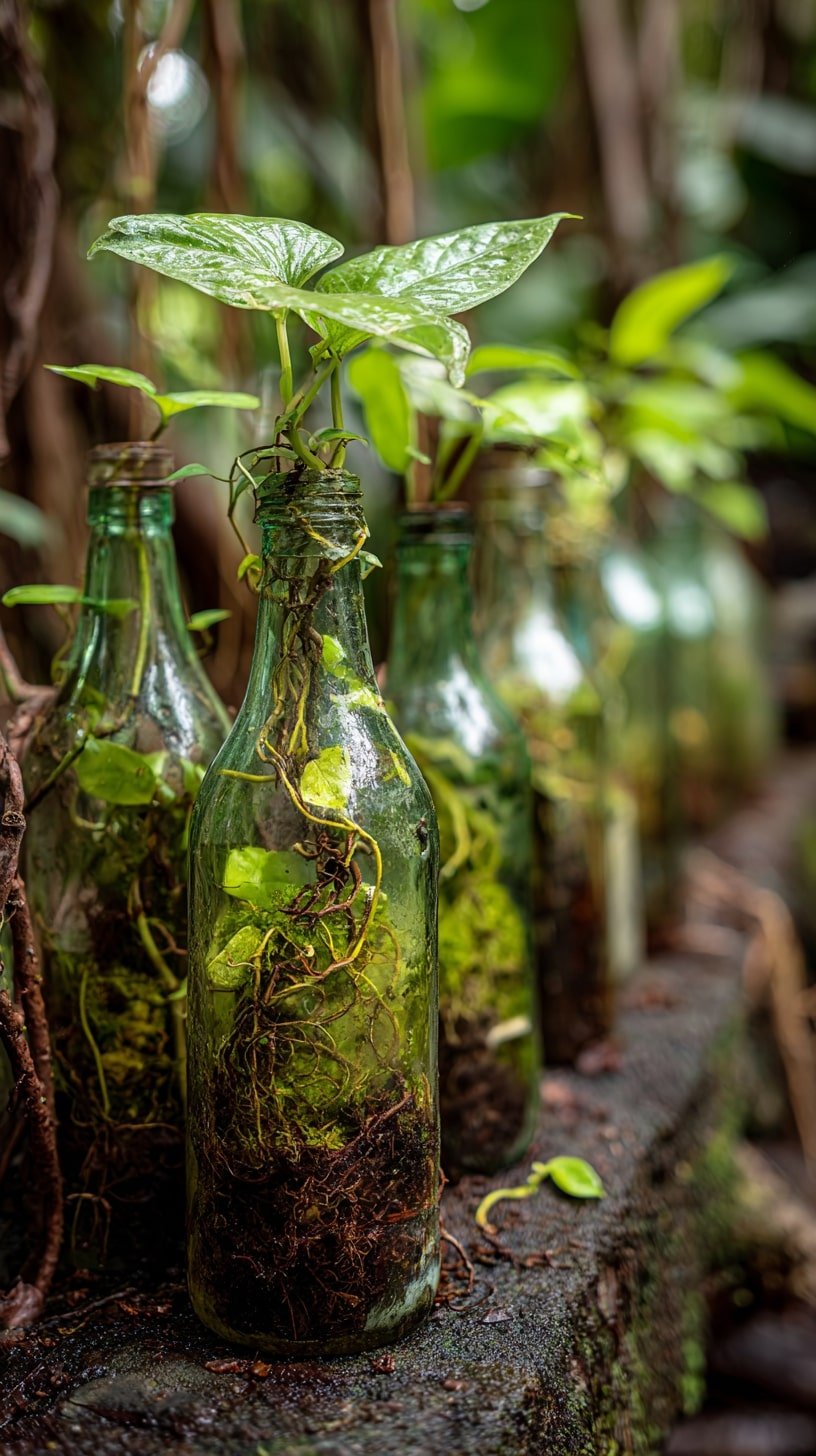 Root-Forward Plant Displays