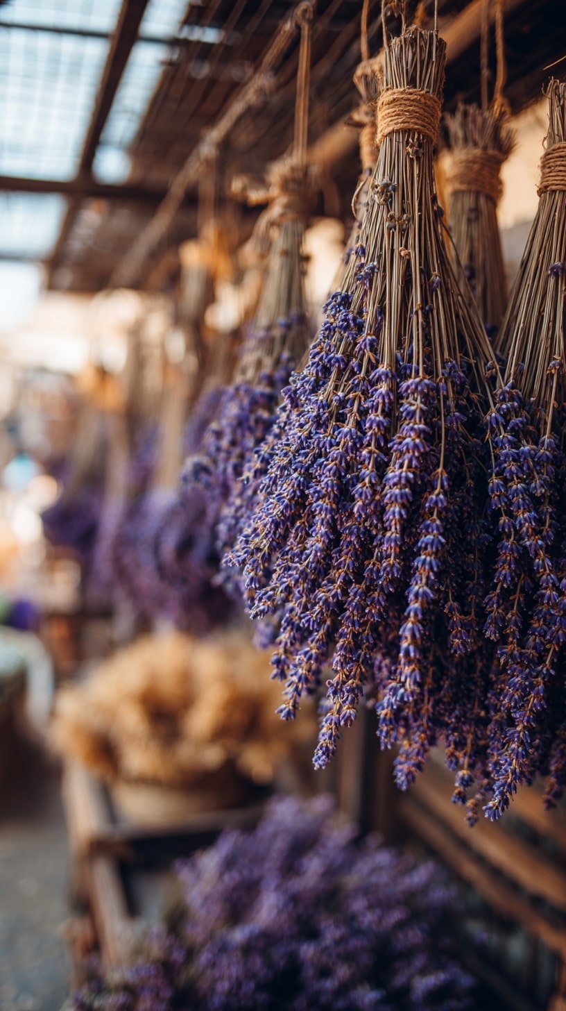 Open Rafters for Scented Drying