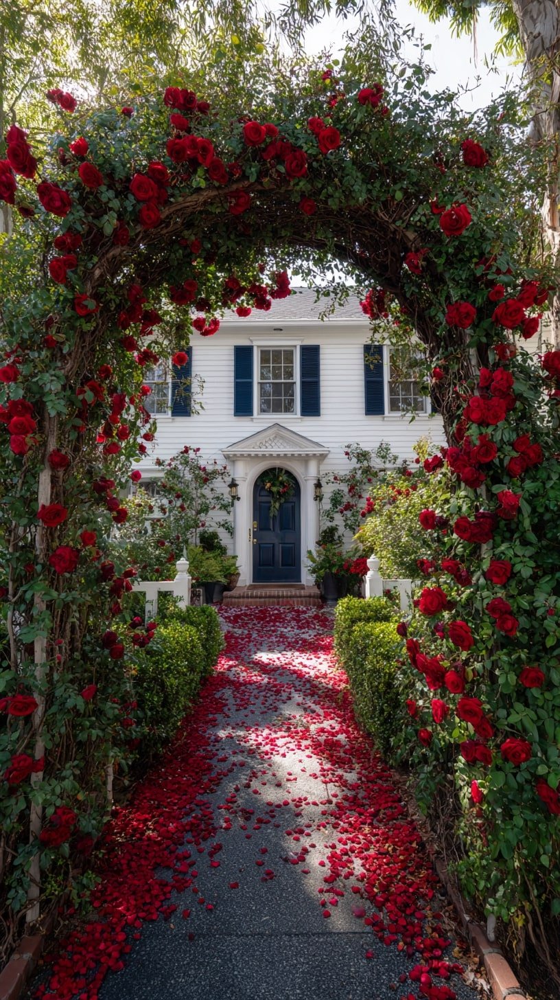 Rose Archway for Drama and Descent
