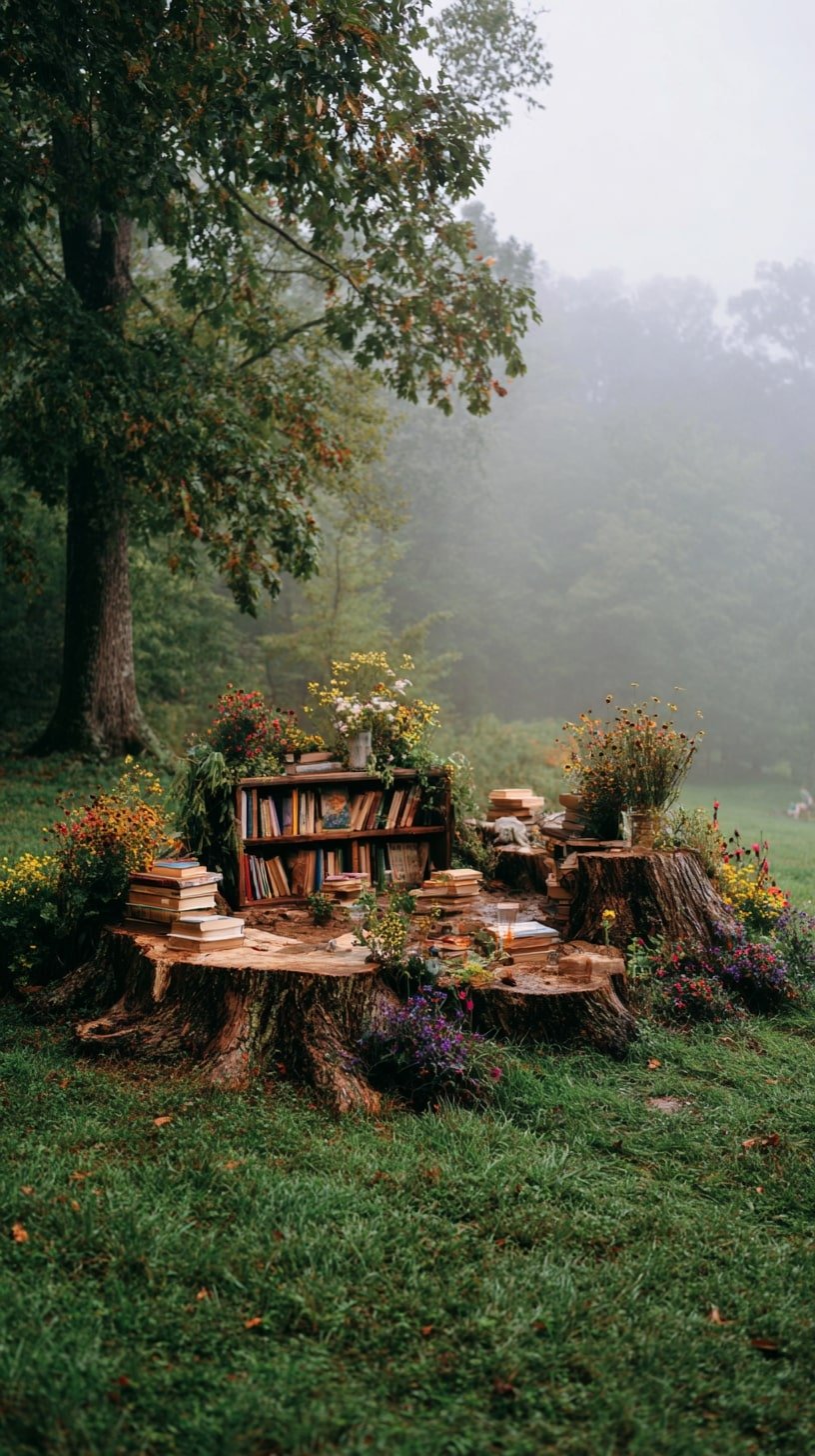 Reading Space into Tree Stumps