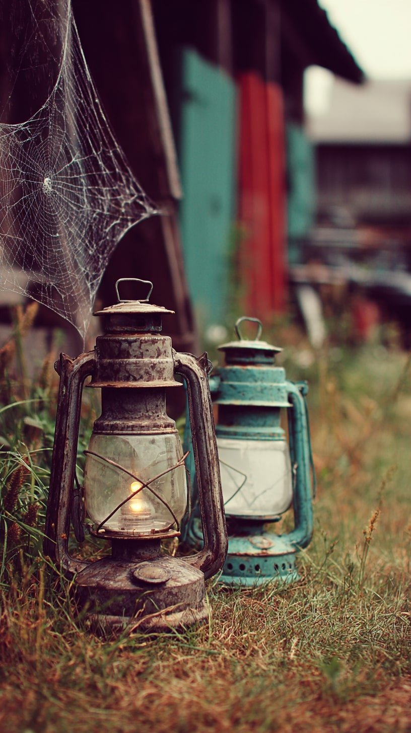 Lean Rusted Lanterns for a Timeworn Glow