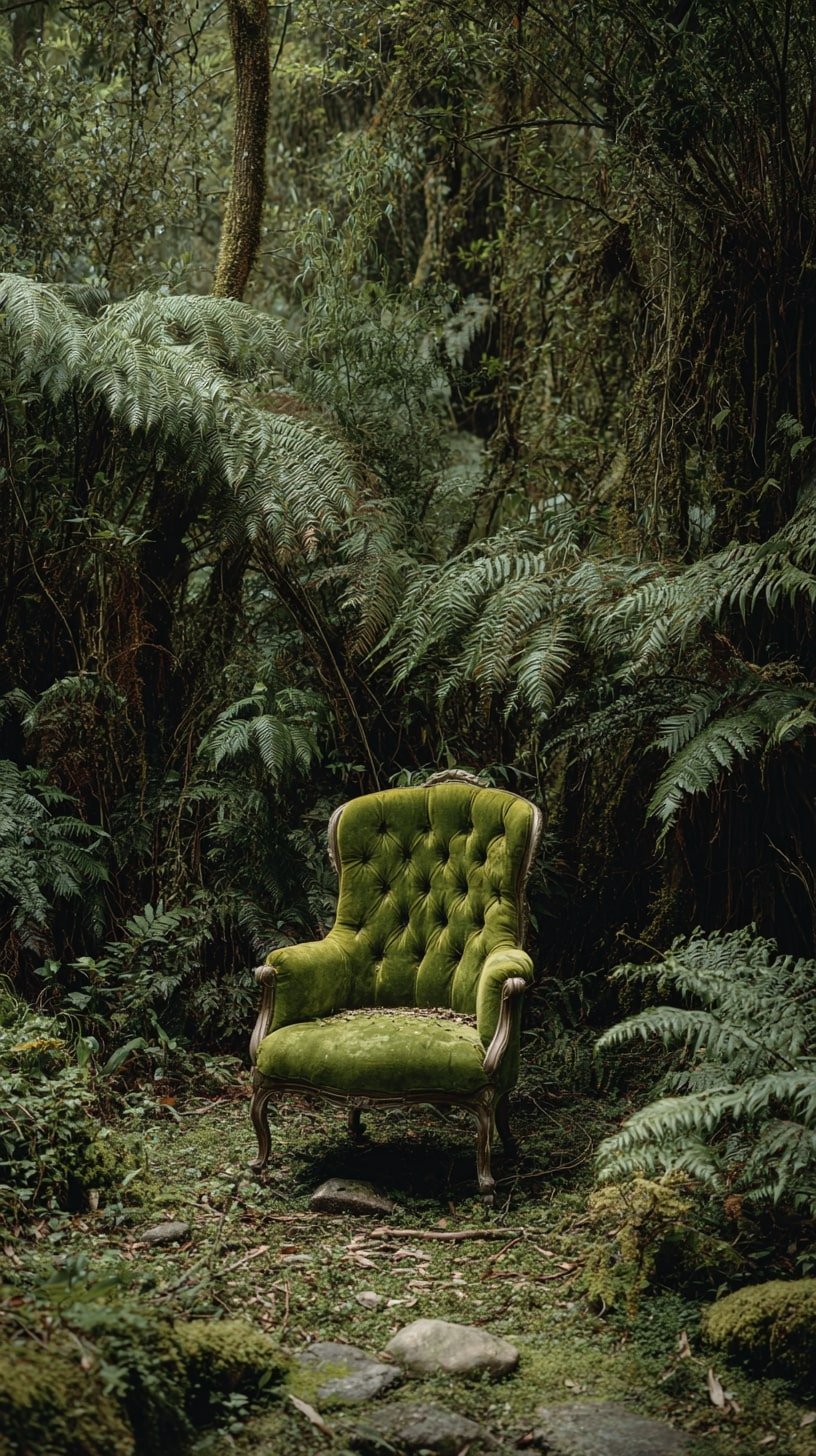 Place a Velvet Chair for a Spellbound Pause