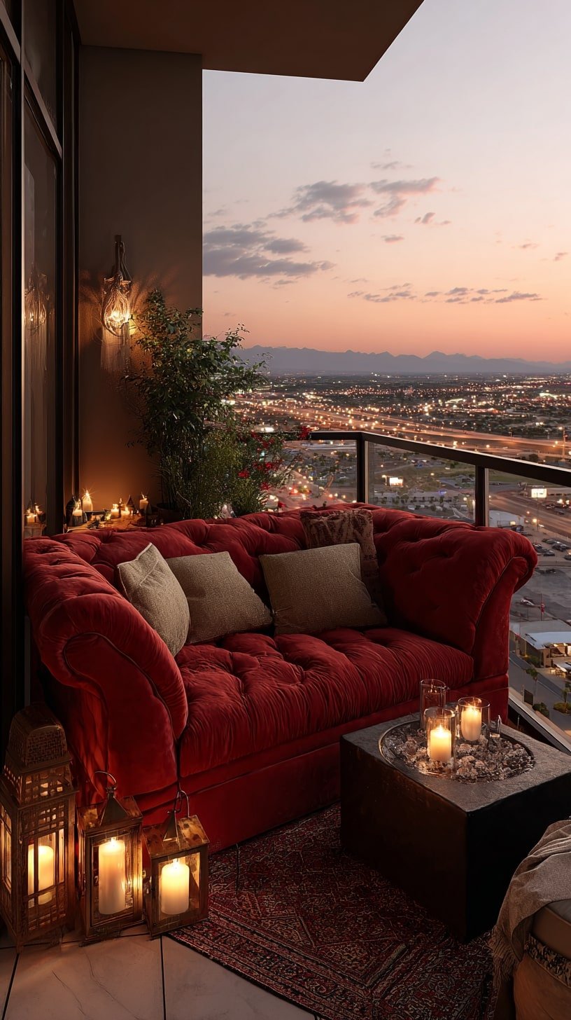 Layer Plush Textures and Candlelight for a Spellbinding Retreat