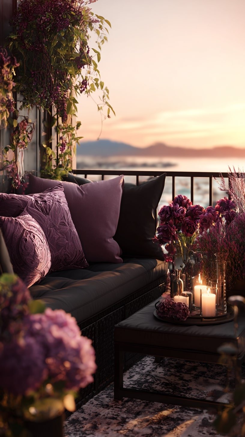 Weave Purples and Petals for a Mystical Bloom Zone