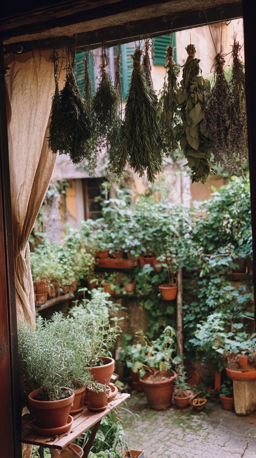 Hang Drying Herbs to Infuse Daily Rituals with Plant Power