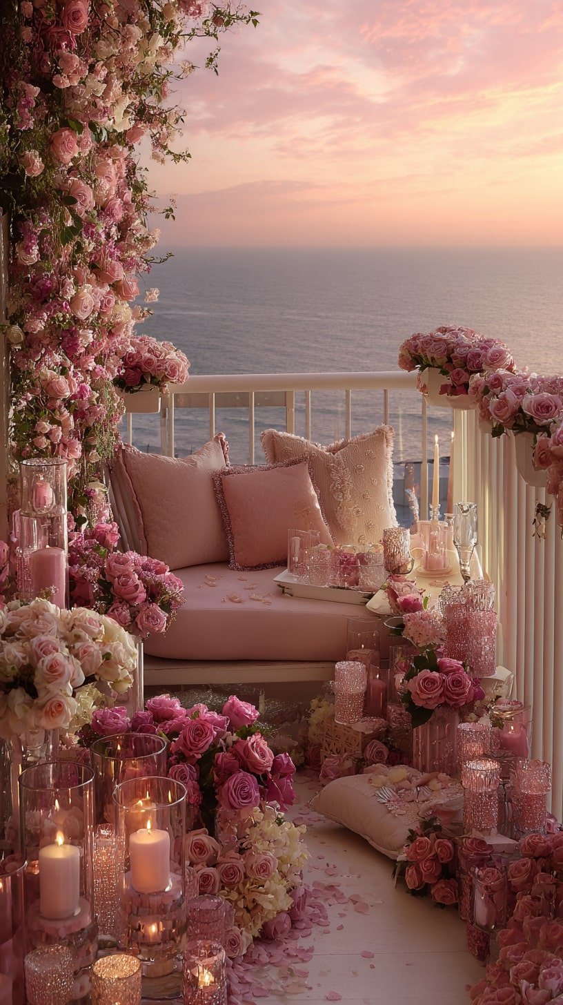  Layer Roses and Crystal Glassware to Amplify Venus Energy