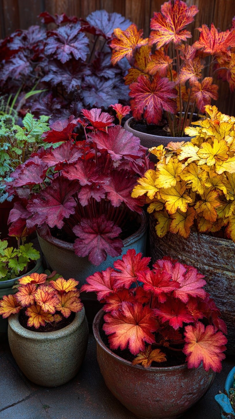 Cluster Heuchera Varieties