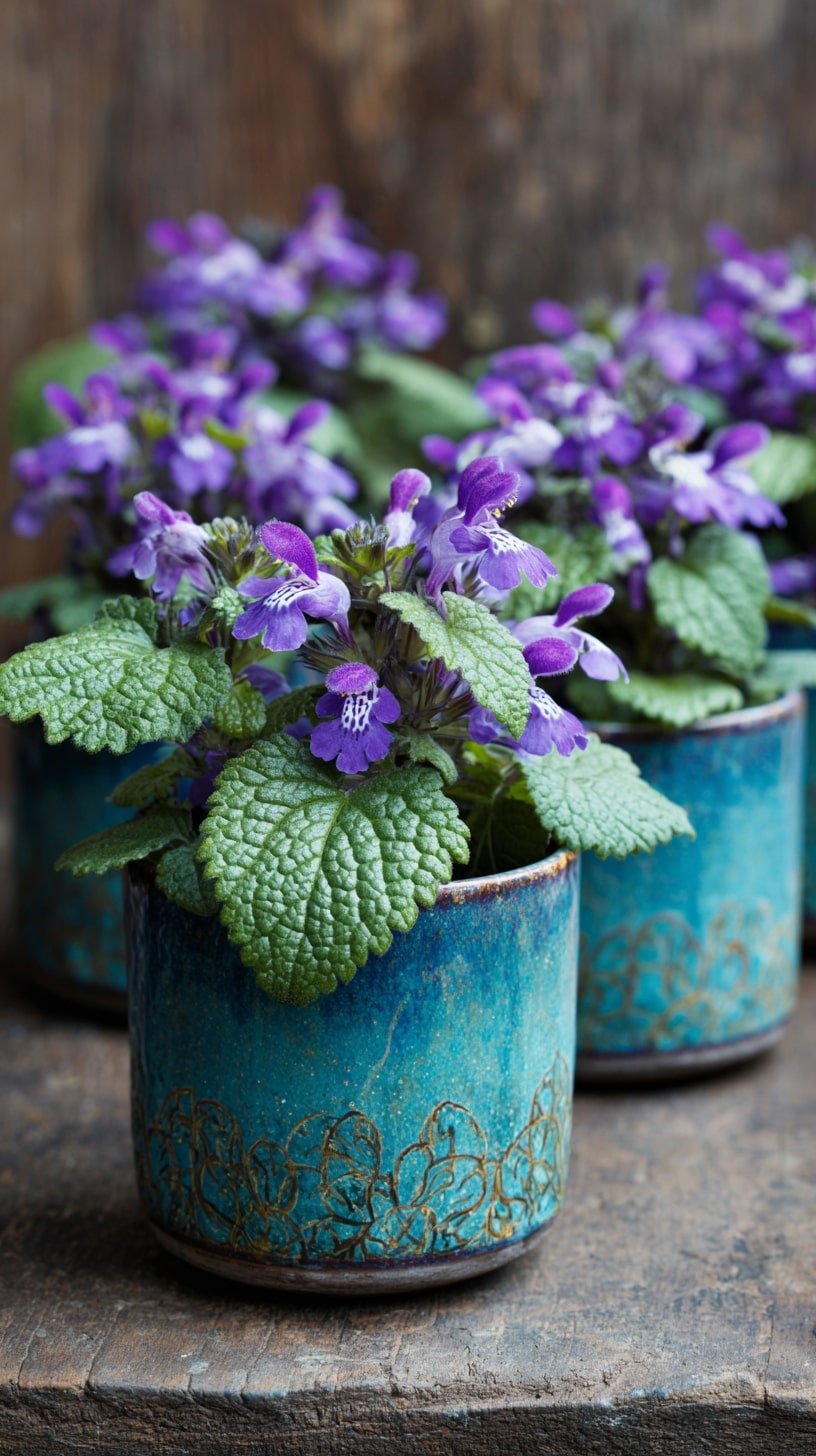 Velvet Leaves for Depth in Dim Corners