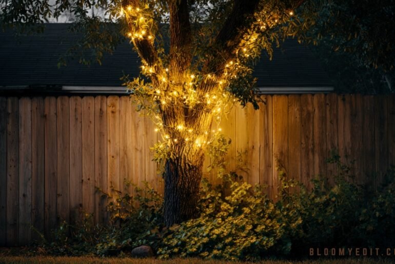 18 Outdoor Tree Lighting Ideas