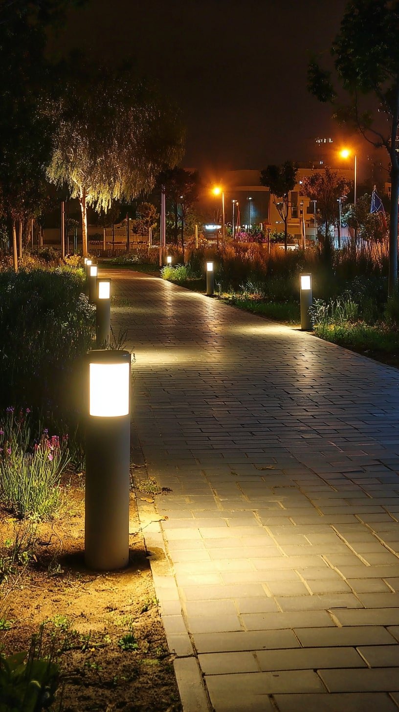 Short Bollard Lights for Safe