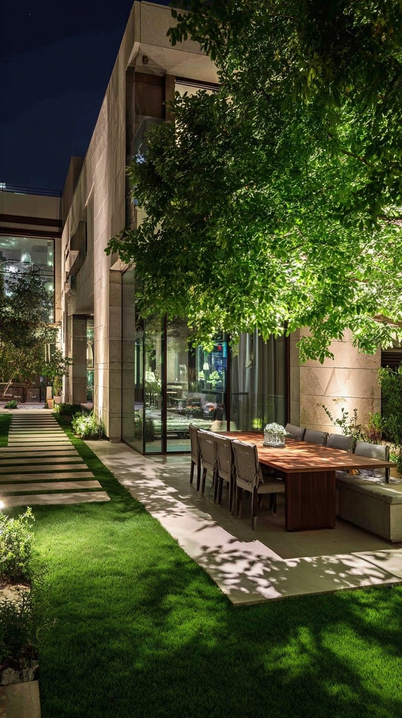 Anchor and Accentuate Outdoor Dining