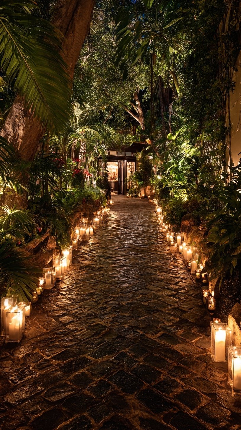 Clustered Glass Lanterns for Low Glow