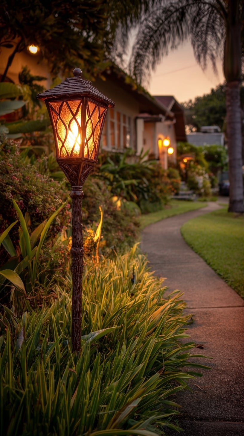Ornate Lantern Posts