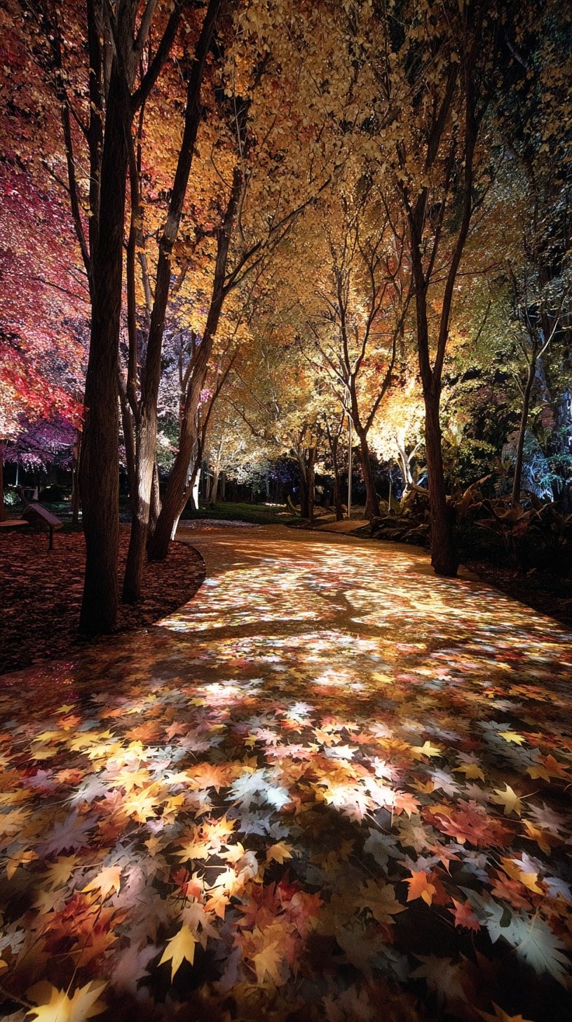Ground-Focused Uplighting